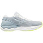 Mizuno Wave Skyrise 3 Hardloopschoenen Grijs/Wit/Blauw/Limegroen Dames