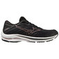 Mizuno Wave Rider 25 Hardloopschoenen Zwart/Koper/Bruin Dames