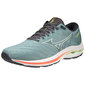 Mizuno Wave Inspire 18 Hardloopschoenen Blauw/Wit/Fluo Oranje Heren