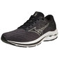 Mizuno Wave Inspire 18 Hardloopschoenen Zwart/Zilver/Bruin Heren