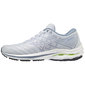 Mizuno Wave Inspire 18 Hardloopschoenen Grijs/Wit/Blauw Dames