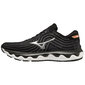 Mizuno Wave Horizon 6 Hardloopschoenen Zwart/Zilver/Oranje Heren