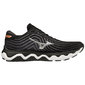 Mizuno Wave Horizon 6 Hardloopschoenen Zwart/Zilver/Oranje Heren