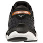Mizuno Wave Horizon 6 Hardloopschoenen Zwart/Zilver/Oranje Heren