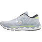 Mizuno Wave Horizon 6 Hardloopschoenen Grijs/Wit/Limegroen Dames