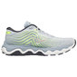 Mizuno Wave Horizon 6 Hardloopschoenen Grijs/Wit/Limegroen Dames