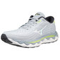 Mizuno Wave Horizon 6 Hardloopschoenen Grijs/Wit/Limegroen Dames