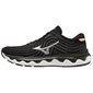 Mizuno Wave Horizon 6 Hardloopschoenen Zwart/Zilver/Roze Dames