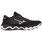 Mizuno Wave Horizon 6 Hardloopschoenen Zwart/Zilver/Roze Dames