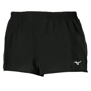 Mizuno Aero 2.5 Hardloopbroek Kort Zwart Dames
