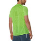 Mizuno Aero Hardloopshirt Korte Mouwen Limegroen Heren