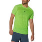 Mizuno Aero Hardloopshirt Korte Mouwen Limegroen Heren