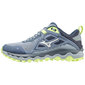 Mizuno Wave Mujin 8 Trail Hardloopschoenen Grijs/Limegroen Dames