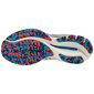 Mizuno Wave Rider 26 Hardloopschoenen Wit/Zilver/Blauw Dames