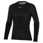 Mizuno Thermal Charge BT Hardloopshirt Lange Mouwen Zwart Heren
