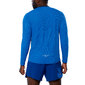 Mizuno DryAeroFlow HZ Hardloopshirt Lange Mouwen Zwart/Blauw Heren