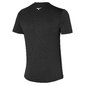 Mizuno Core Graphic RB Hardloopshirt Korte Mouwen Zwart Heren