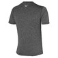 Mizuno Core Graphic Run Hardloopshirt Korte Mouwen Grijs Heren