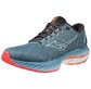 Mizuno Wave Inspire 19 Hardloopschoenen Blauw/Wit/Oranje Heren
