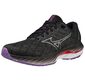 Mizuno Wave Inspire 19 Hardloopschoenen Zwart/Zilver/Rood Dames
