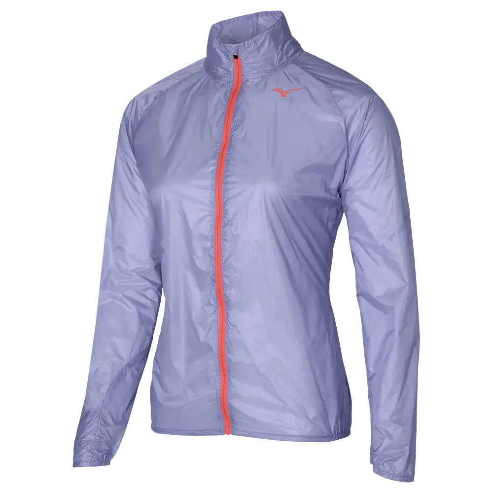 Mizuno Aero Hardloopjack Paars Dames