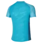 Mizuno Aero Hardloopshirt Korte Mouwen Blauw Heren