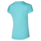 Mizuno Impulse Core RB Hardloopshirt Korte Mouwen Blauw Dames