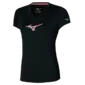 Mizuno Impulse Core RB Hardloopshirt Korte Mouwen Zwart Dames