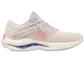 Mizuno Wave Inspire 19 Hardloopschoenen Wit/Roze/Paars Dames