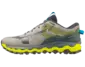 Mizuno Wave Mujin 9 Trail Hardloopschoenen Grijs/Geel Heren