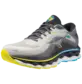 Mizuno Wave Sky 7 Hardloopschoenen Grijs/Wit/Neon Heren