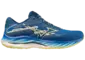 Mizuno Wave Rider 27 Amsterdam Rijksmuseum Hardloopschoenen Blauw/Geel