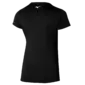 Mizuno Impulse Core Hardloopshirt Korte Mouwen Zwart/Zwart/Zilver Dames