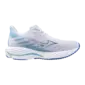 Mizuno Wave Rider WOS Hardloopschoenen Wit/Bauw/Paars Dames