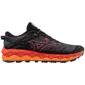 Mizuno Wave Mujin 10 Trail Hardloopschoenen Zwart/Oranje Heren