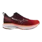 Mizuno Wave Rider Hardloopschoenen Rood/Zilver/Zwart Heren