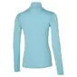Mizuno Impulse Core WOS Hardloopshirt Lange Mouwen Blauw Dames