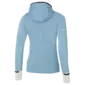 Mizuno Warmalite Hybrid FZ WOS Hardloopshirt Lange Mouwen Blauw/Wit Dames