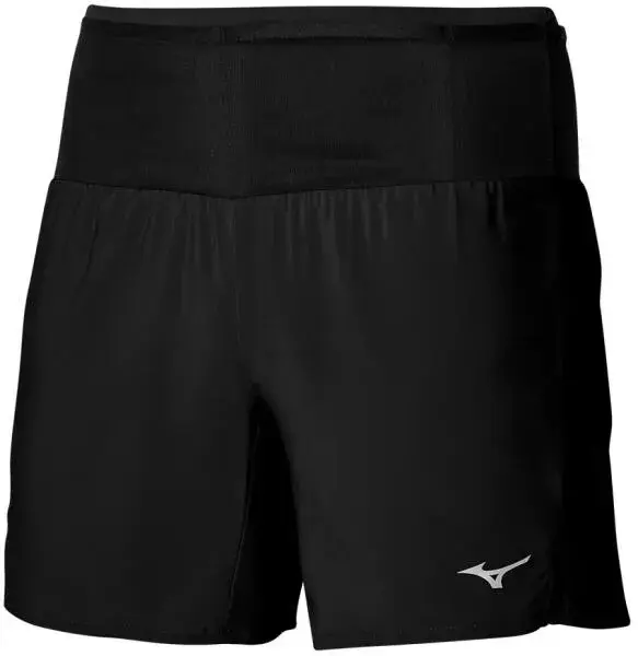 Mizuno Active Multi Pocket Hardloopbroek Kort Zwart Heren