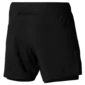 Mizuno Core 5.5 2IN1 Hardloopbroek Kort Zwart Heren