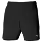 Mizuno Core 7.5 2IN1 Hardloopbroek Kort Zwart Heren