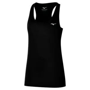 Mizuno Impulse Core Hardloopshirt Zonder Mouwen Zwart/Zwart Dames