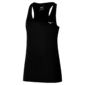 Mizuno Impulse Core Hardloopshirt Zonder Mouwen Zwart/Zwart Dames