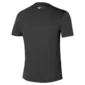 Mizuno Impulse Core Hardloopshirt Korte Mouwen Zwart Heren