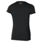 Mizuno Impulse Core Hardloopshirt Korte Mouwen Zwart Dames