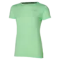Mizuno Impulse Core Hardloopshirt Korte Mouwen Mintgroen Dames