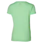 Mizuno Impulse Core Hardloopshirt Korte Mouwen Mintgroen Dames