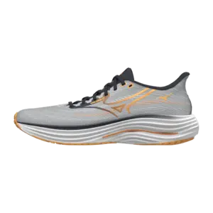 Mizuno Wave Rider 29 Hardloopschoenen Lichtgrijs/Blauw/Oranje Heren