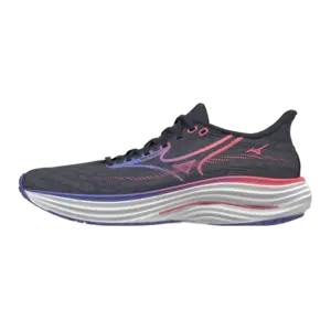 Mizuno Wave Rider 29 WOS Hardloopschoenen Donkergrijs/Blauw/Roze Dames