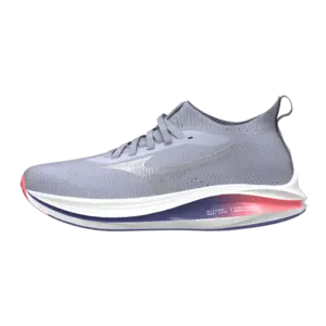Mizuno Neo Zen WOS Hardloopschoenen Lichtblauw/Zilver/Roze Dames